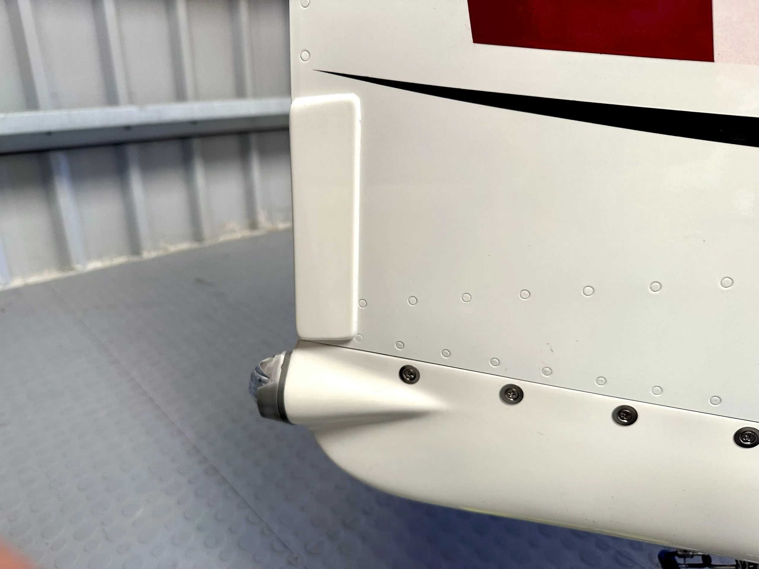 Fixed Rudder Trim Tab