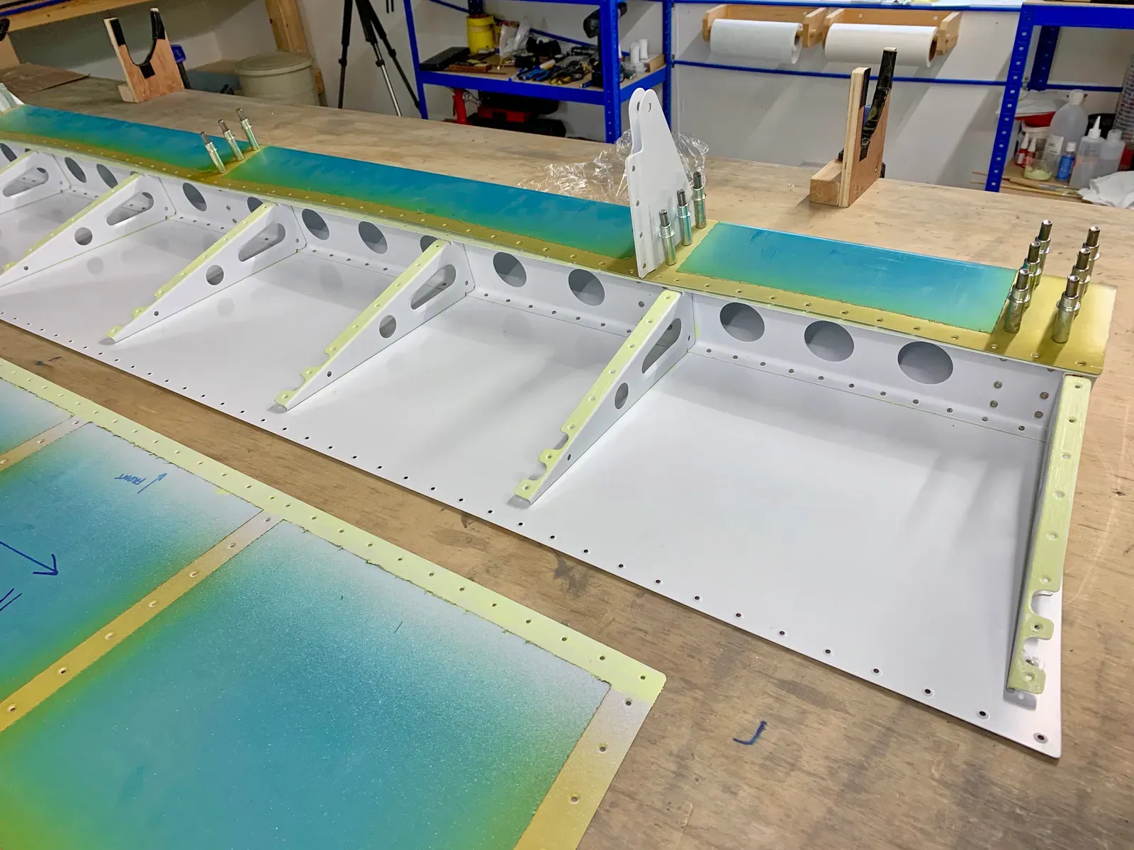 21-10 Riveting Bottom Skins