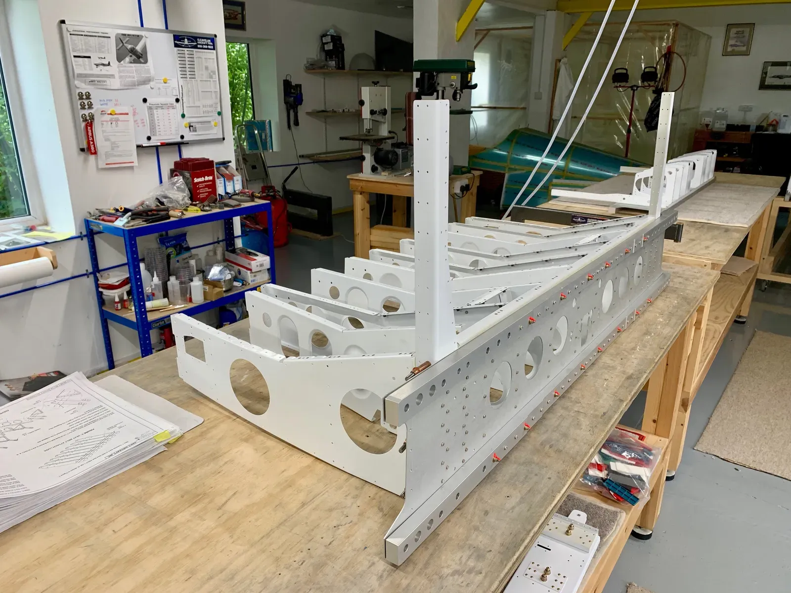 26-02 to 07 Attaching Seat Ribs to Centre Section Bulkhead