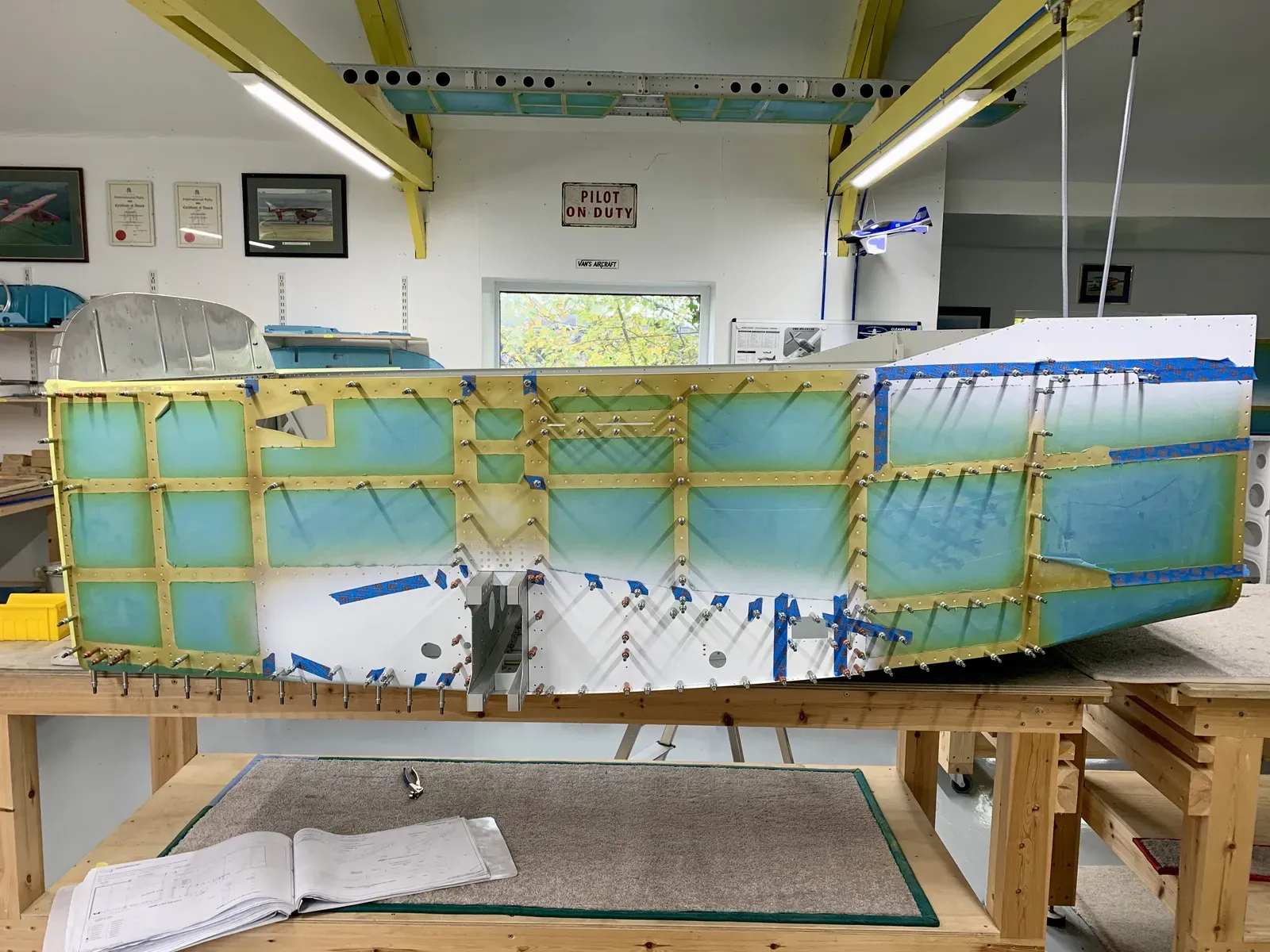 29-13 to 14 Attaching Fuselage Sides