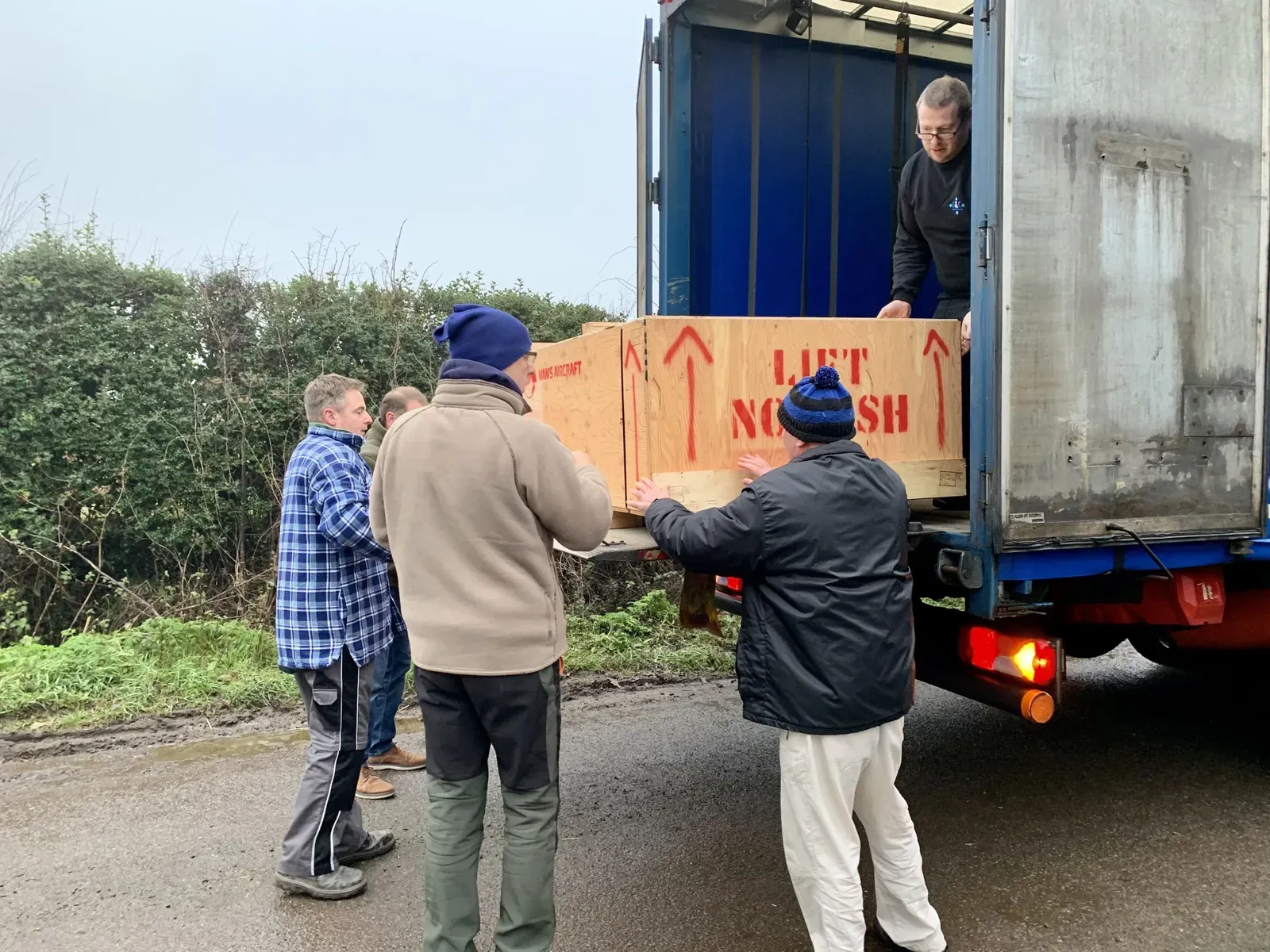 Finish Kit Arrival & Inventory
