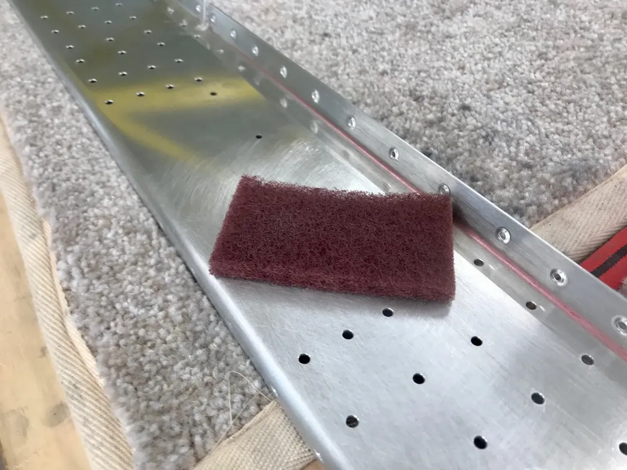 Rear Spar Priming