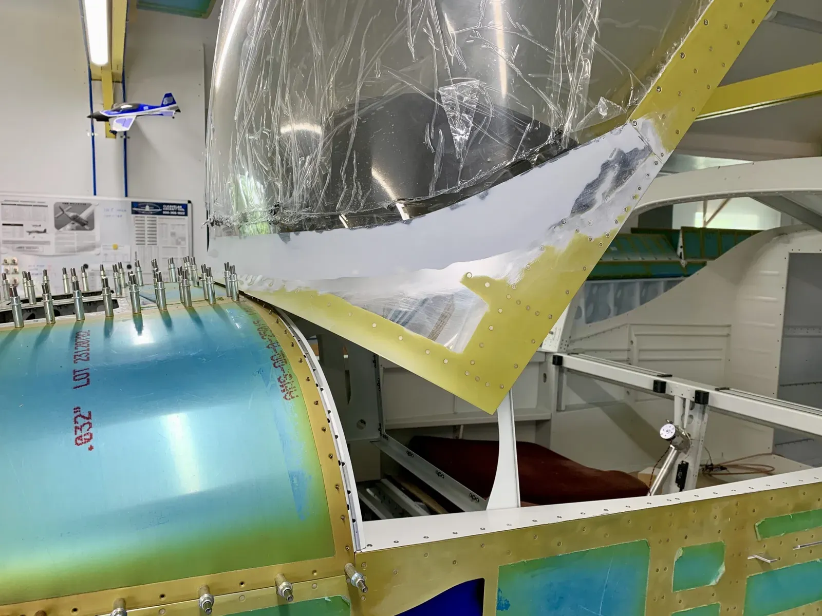 38-37 to 38 Canopy Guide Pins & Final Touches - Canopy Finished!!