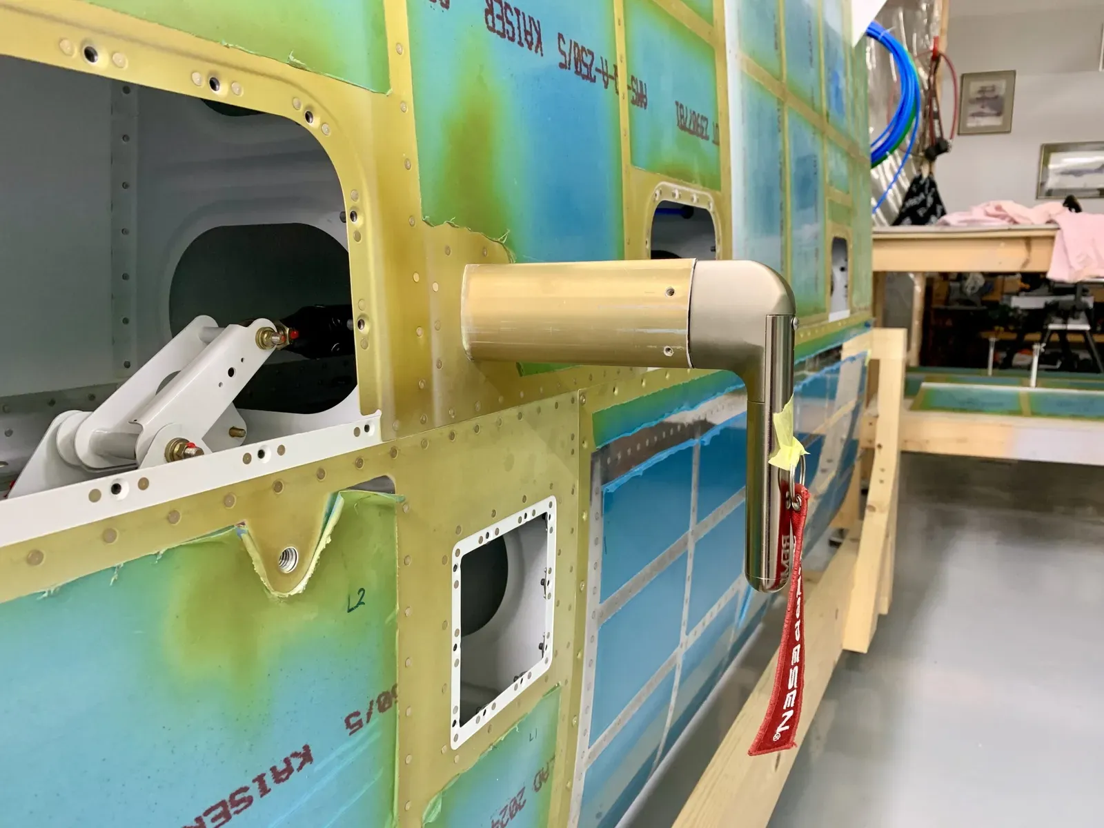 19-04 Pitot Tube Installation Completed