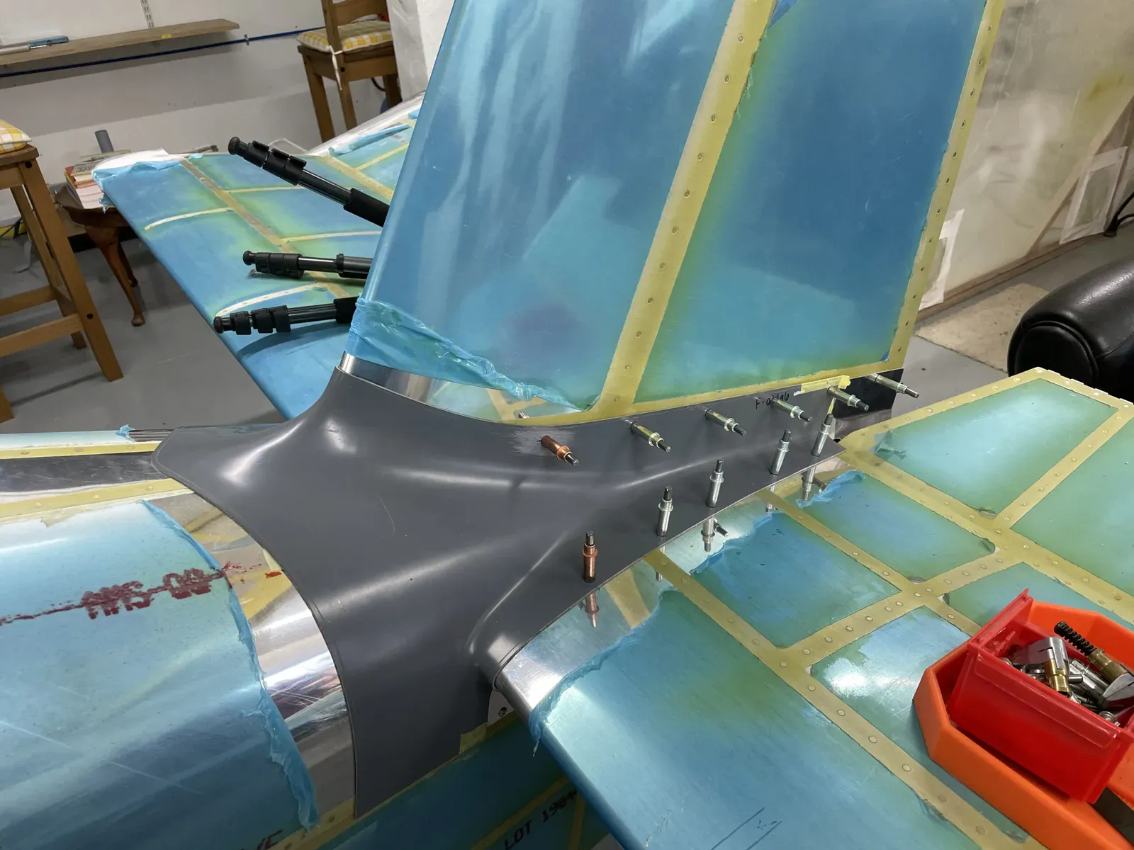12 - Empennage Fairing & Gap Covers Part 1