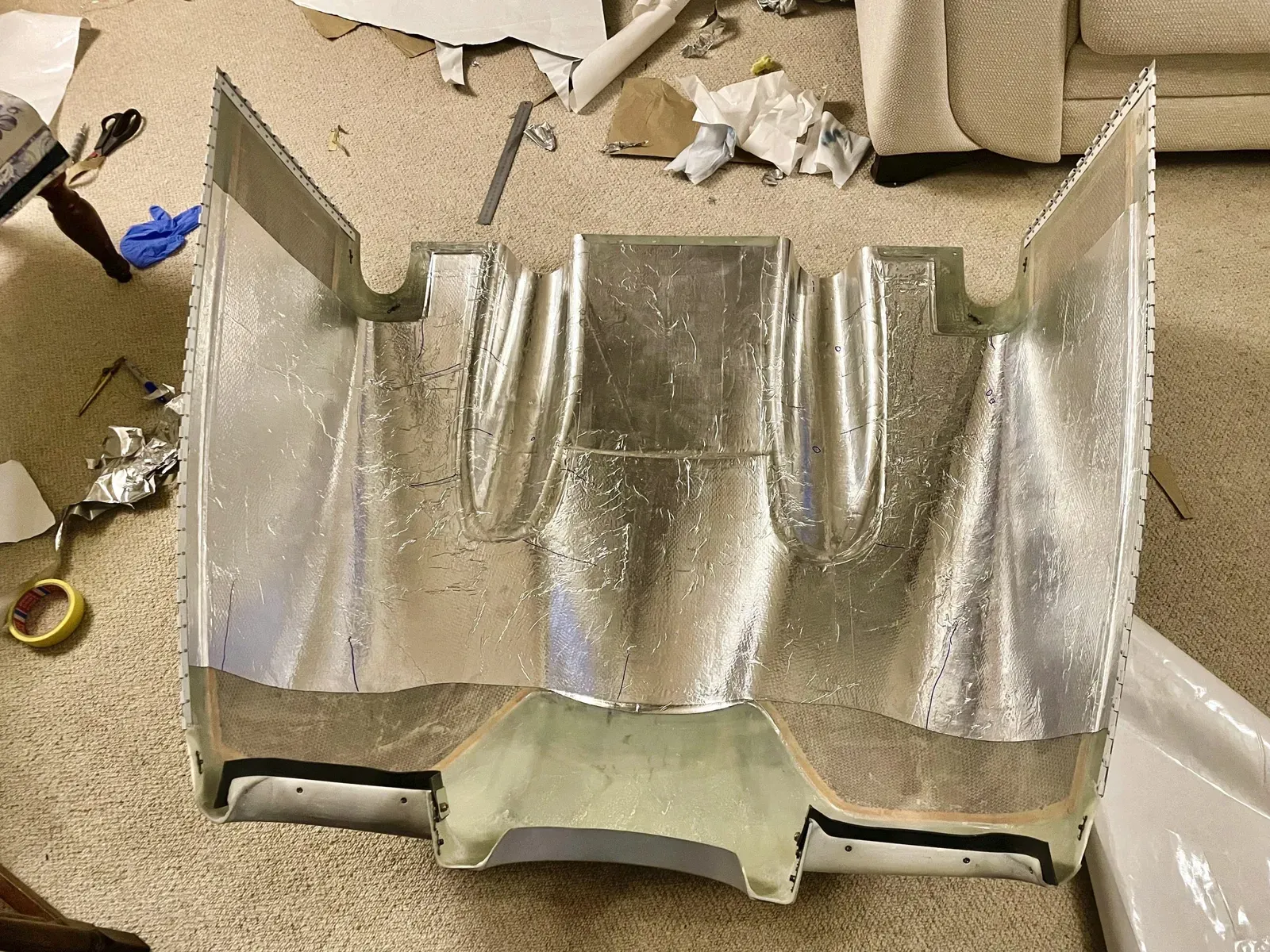 47 - Cowl Baffle Part 6 - Cowl Shield