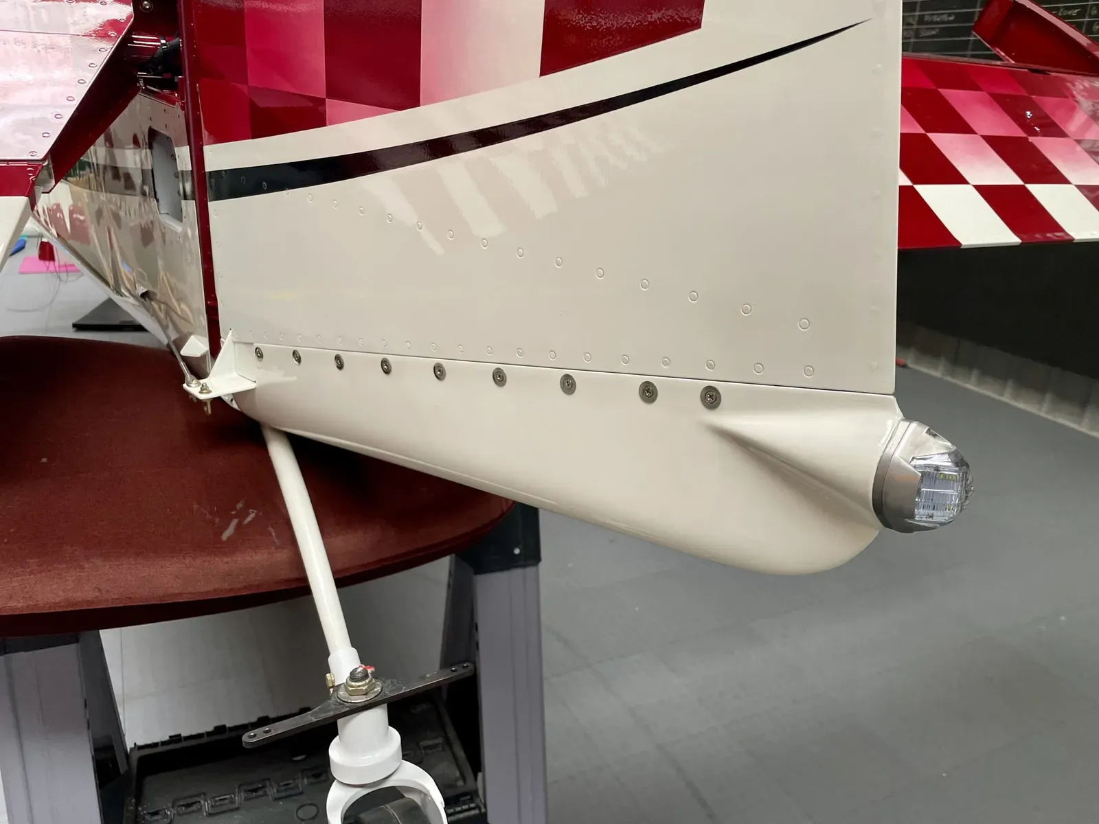 12-07 Rudder Fairing & OP-56 Tail Light