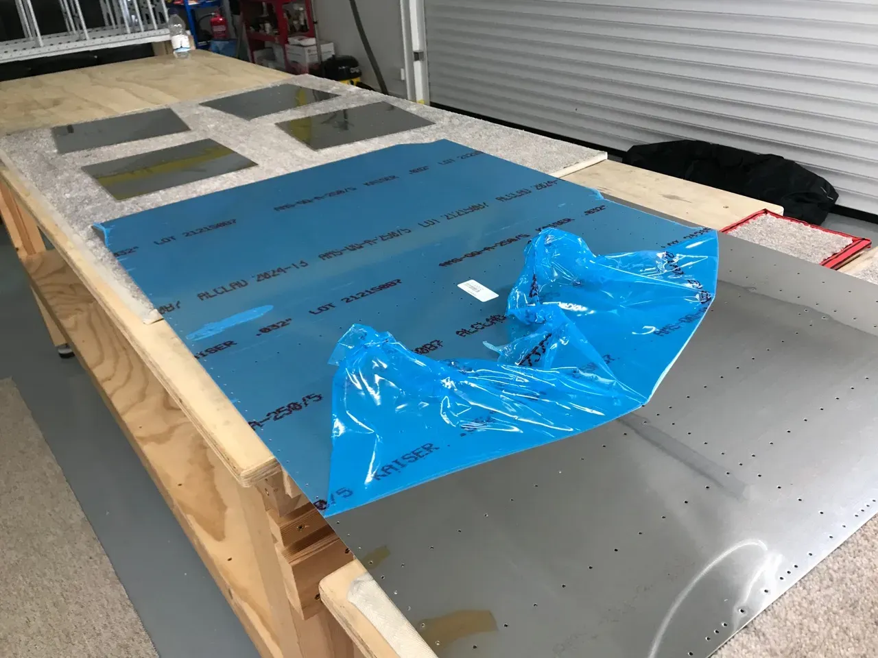 16-02 Top Wing Skins - Wing Walk Doublers