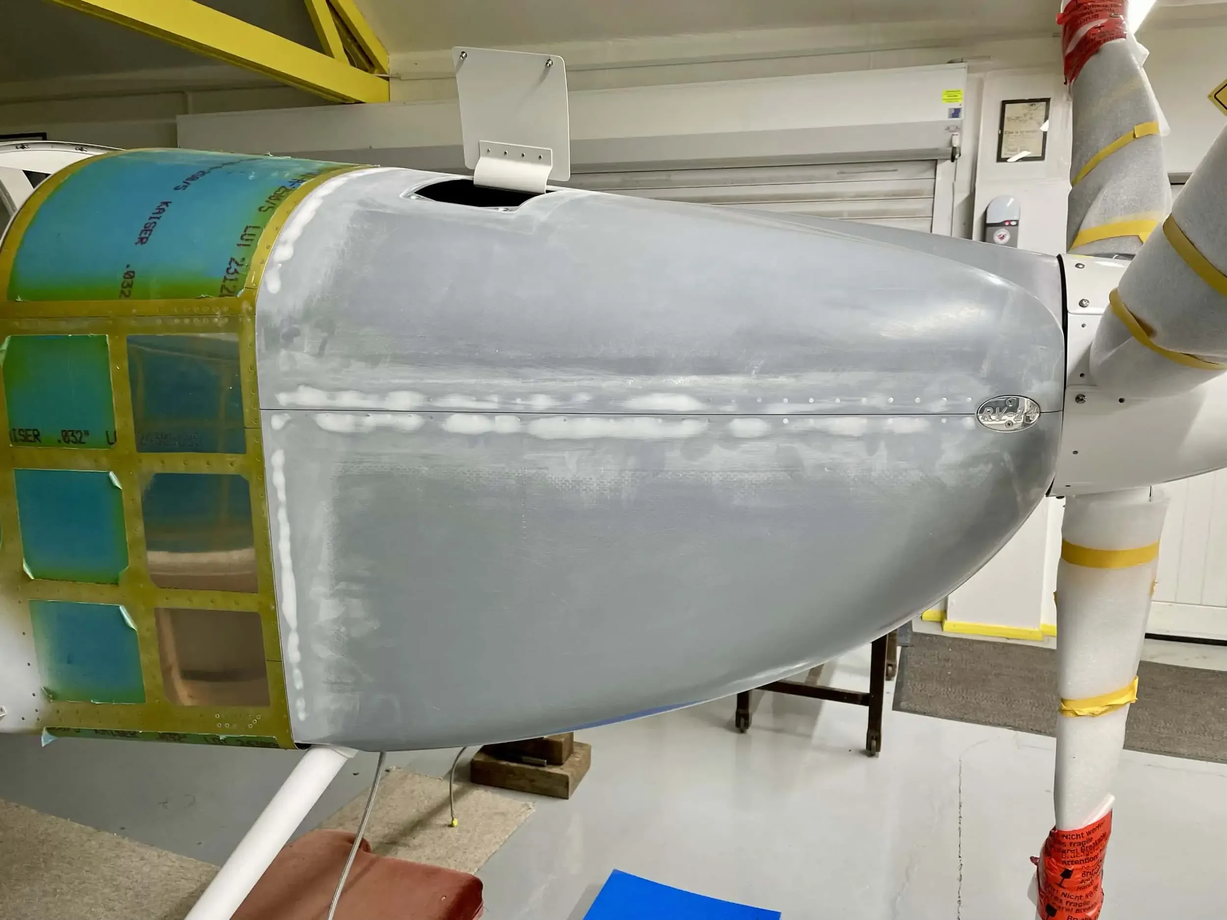 Fitting the cowling