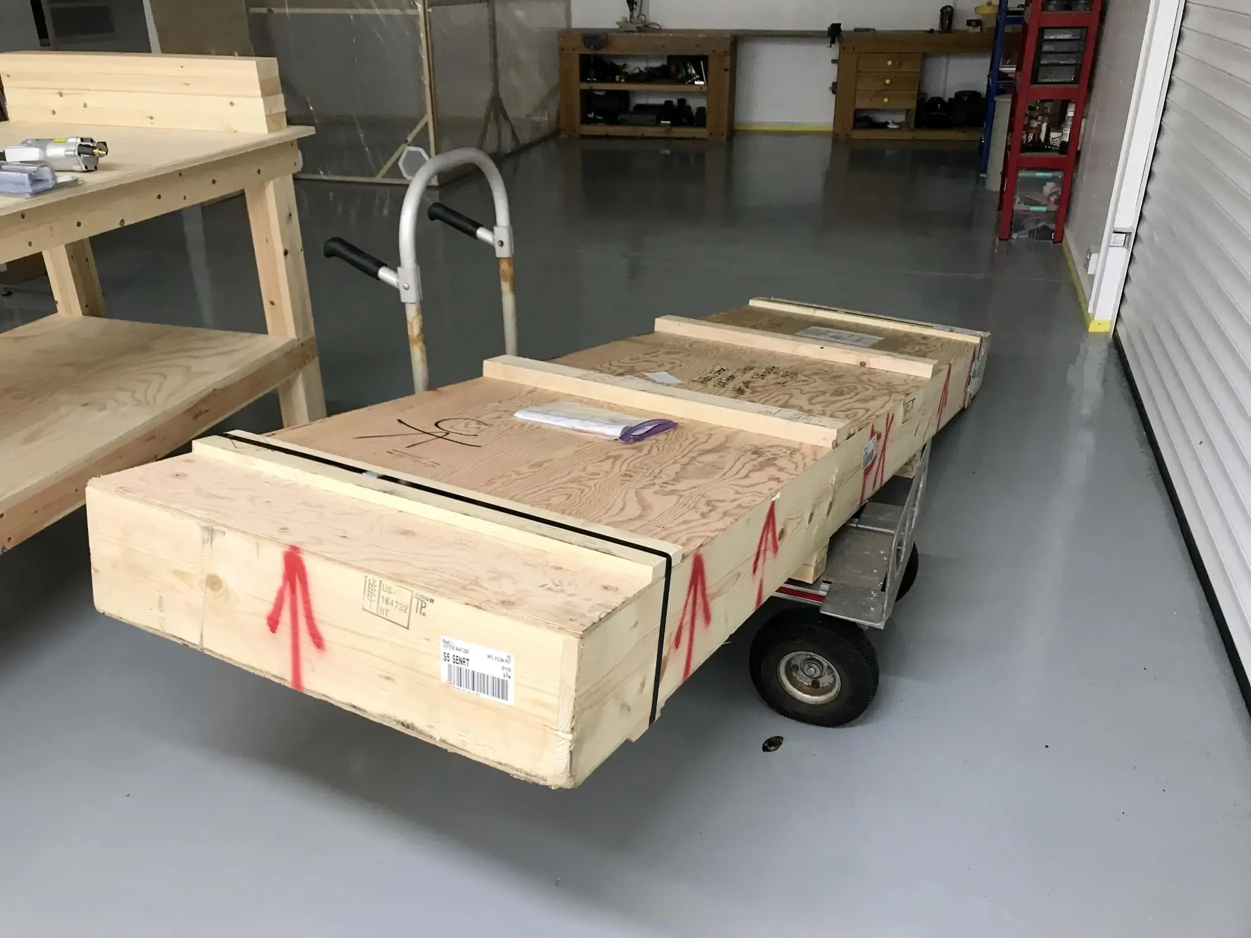 First kit box arrival - empennage