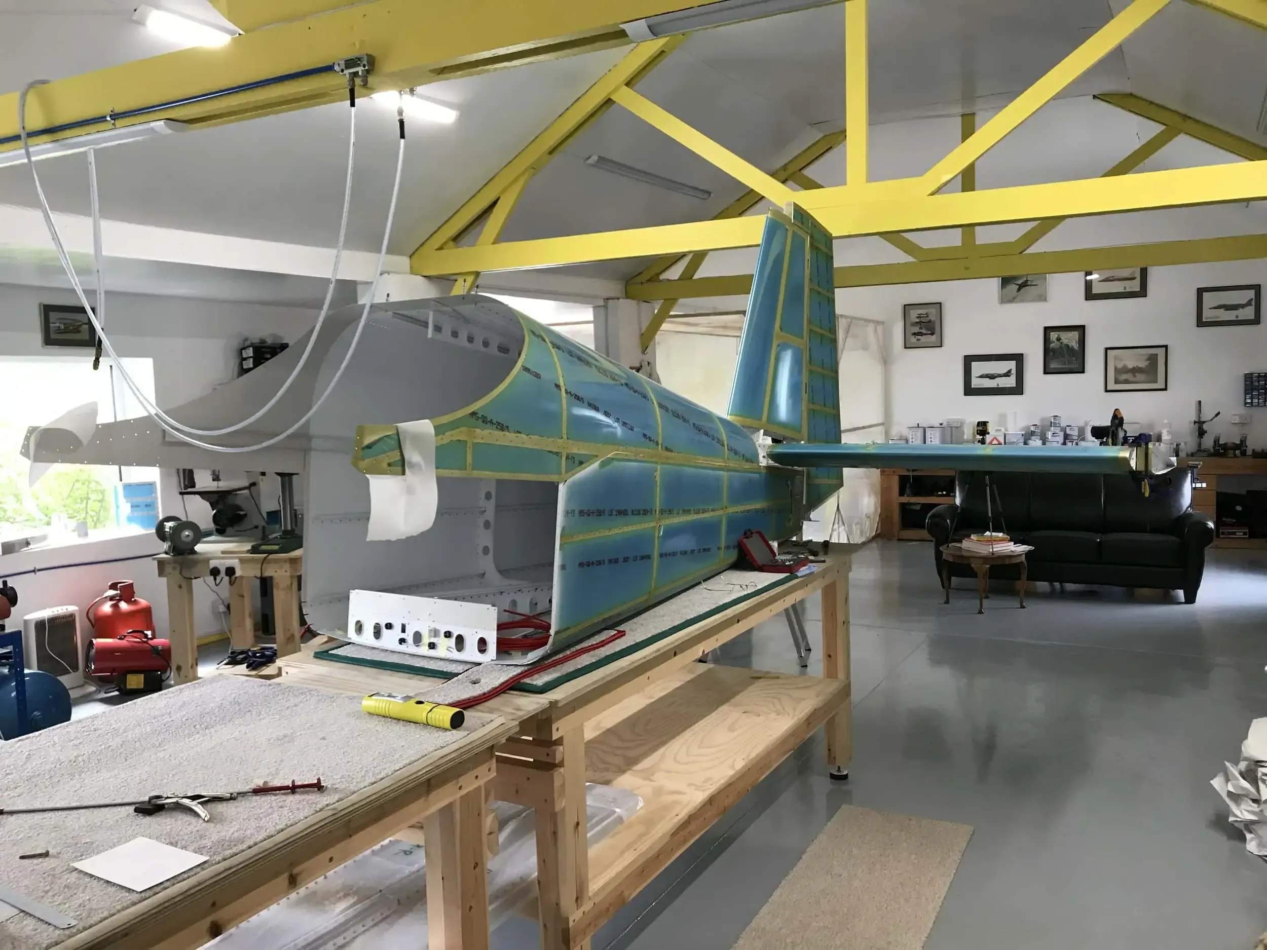 Empennage kit finished