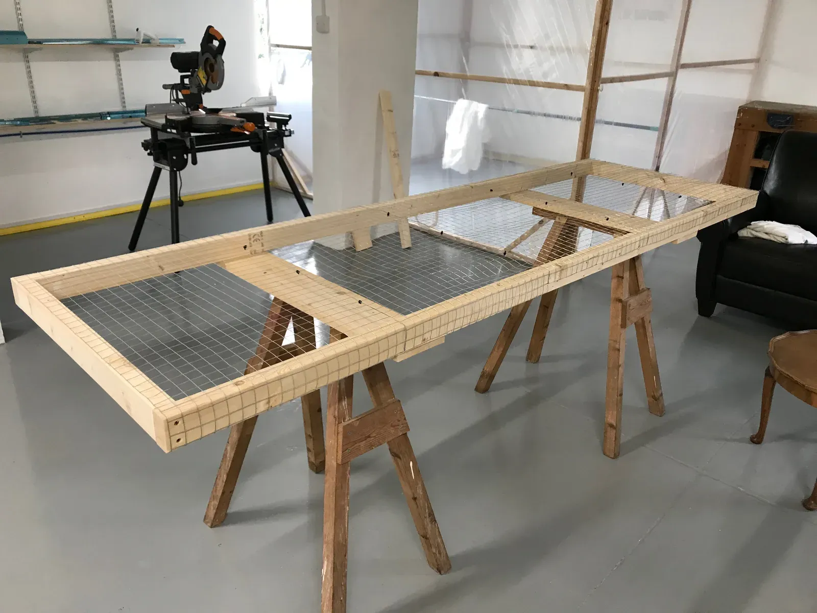 Spray Booth Table