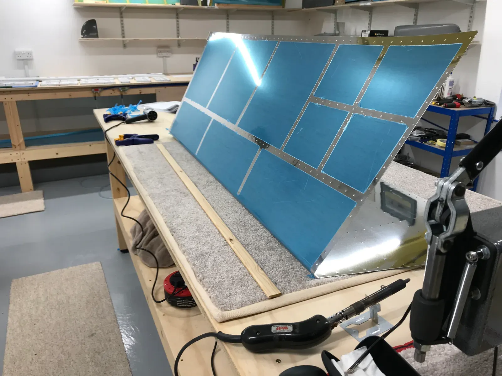 Dimpling & Priming Skins